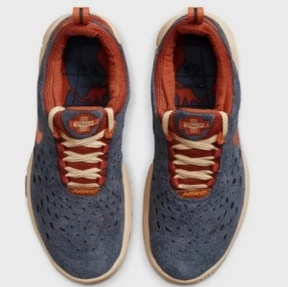 Nike Free Run Trail Running Shoes mens sz 8 Womens 9.5 JQ2 Thunder Blue unisex - Picture 5 of 8